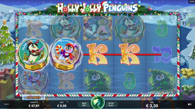 Holly Jolly Penguins Microgaming gokkast review