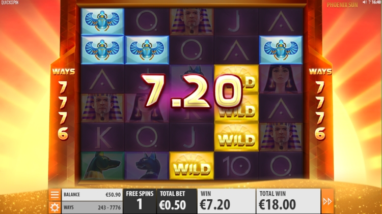 Phoenix Sun slot Bonus