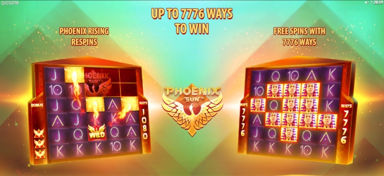 Phoenix Sun slot Gameplay