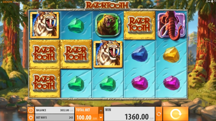 Razortooth slot super big win