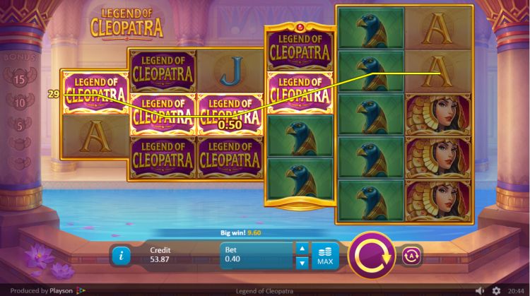 Legend of Cleopatra Playson gokkast review