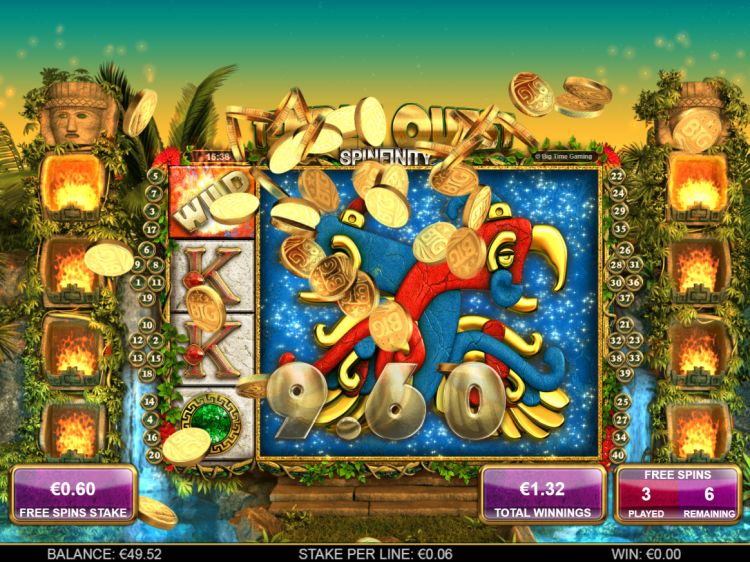 Temple Quest Spinfinity slot Free Spins