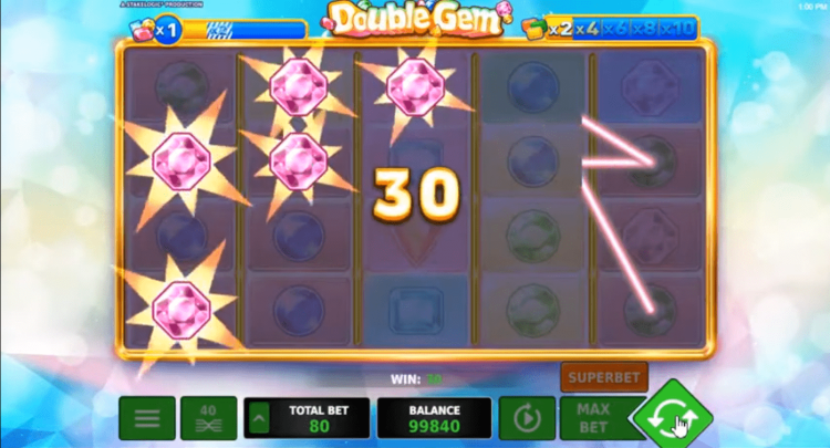 Double Gem online slot Stakelogic