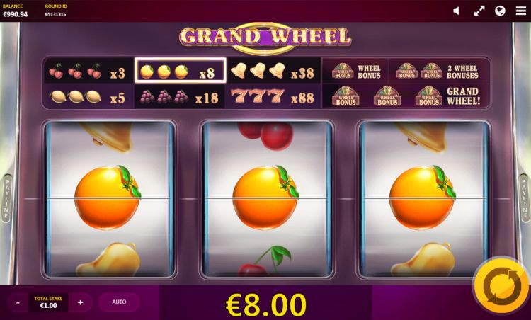 Grand Wheel gokkast Red Tiger Gaming