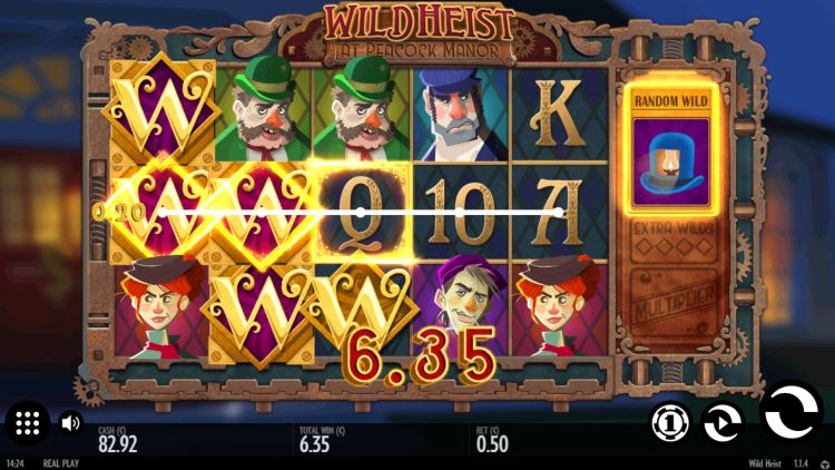 Wild Heist at Peacock Manor slot review
