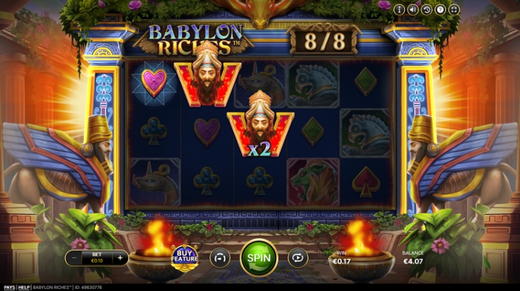 Babylon Riches 8e Spin