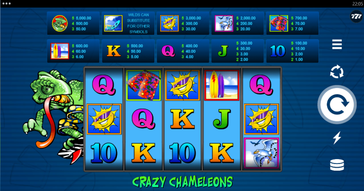Crazy Chameleons online gokkast review