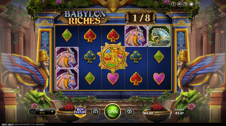 NetEnt Babylon Riches Gameplay