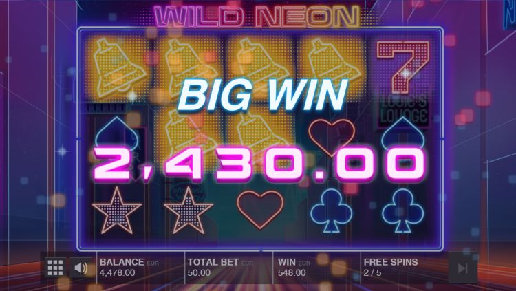 Wild Neon slot Free Spins