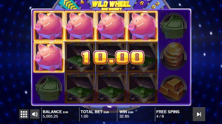 Wild Wheel Big Money slot Free Spins