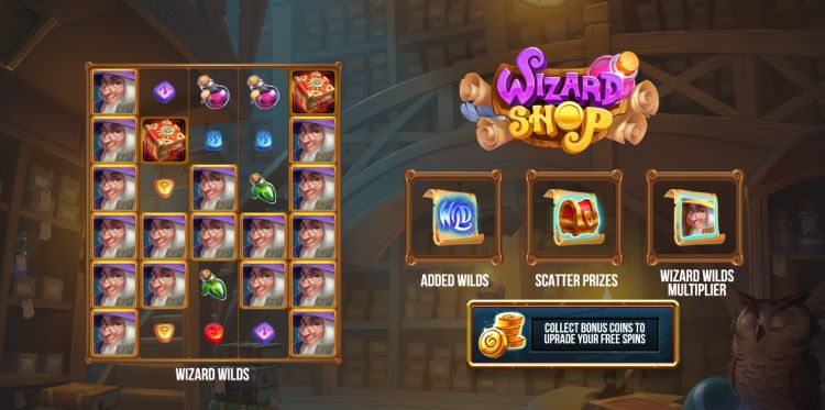 The Wizard Shop online slot review
