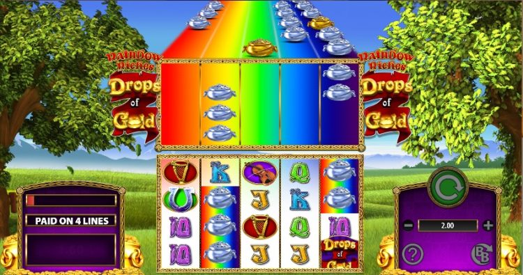 Rainbow Riches Drops of Gold slot review