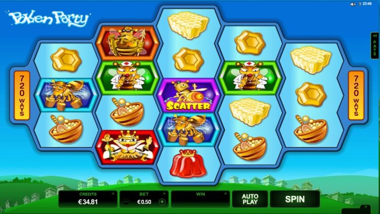 Pollen Party online slot Microgaming