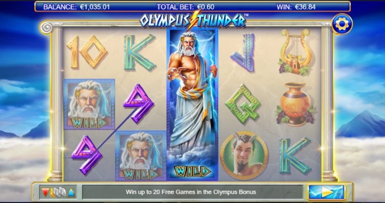 Olympus Thunder online slot NextGen Gaming