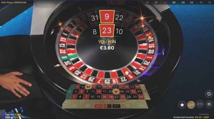 Double Ball Roulette Uitbetaling