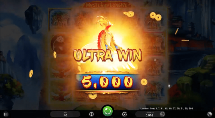 Mystery of Long Wei slot Ultra Win