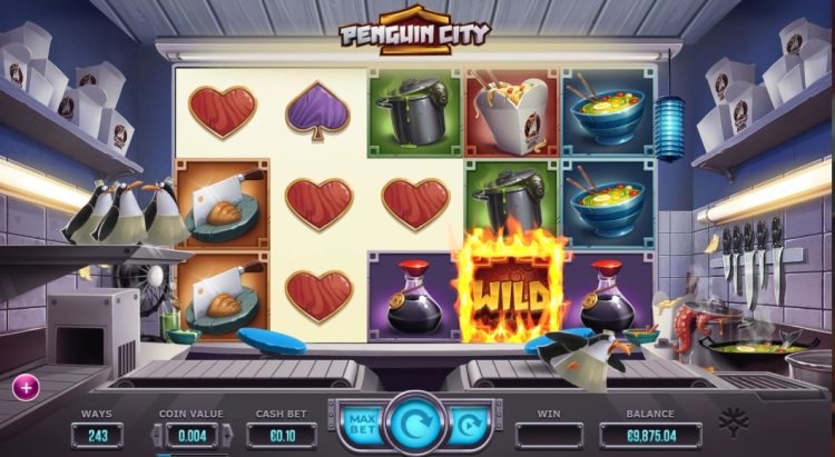 Penguin City slot bonus Yggdrasil