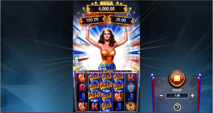 Wonder Woman Bullets and Bracelets slot review