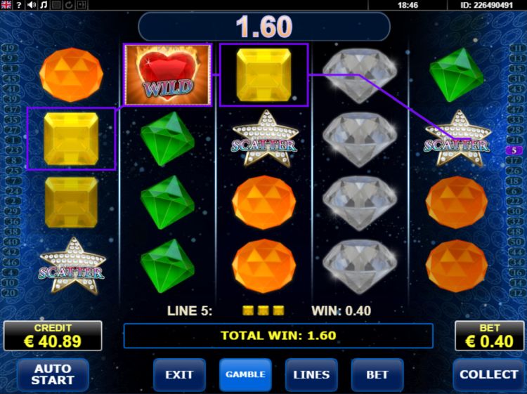 Diamonds on Fire slot review win