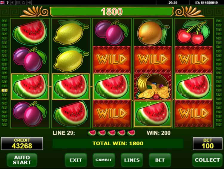 Fortuna's Fruits online slot Amatic