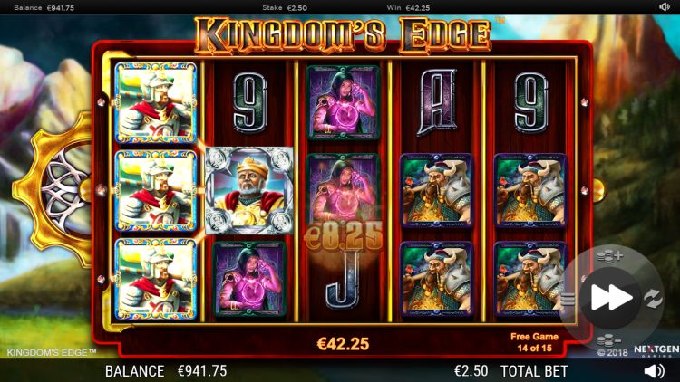 Kingdoms Edge online slot Free Spins