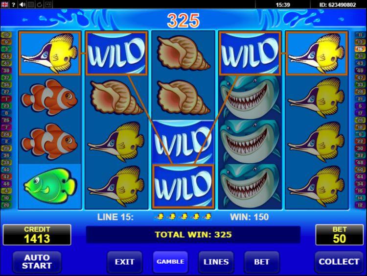 Wild Shark online slot Amatic