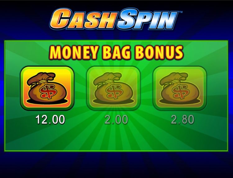 Cash Spin slot bonus win