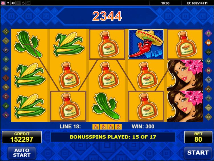 Red Chilli Amatic slot Free Spins