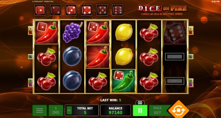 Stakelogic Dice on Fire online slot
