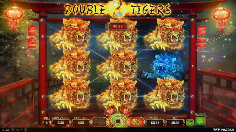 Double Tigers slot review Wazdan