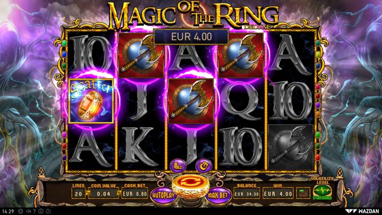 Magic of the Ring Deluxe Wazdan online slot