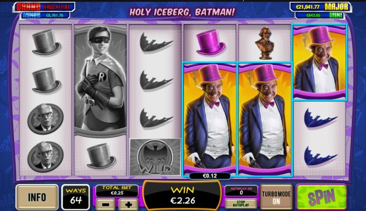 Playtech Batman and the Penguin Prize