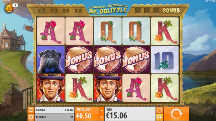 Tales of Dr Dolittle slot review Quickspin
