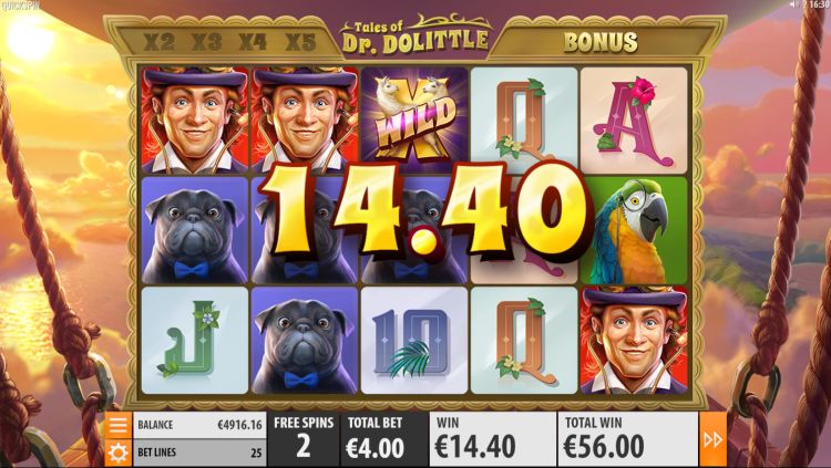 Tales of Dr Dolittle slot Free Spins