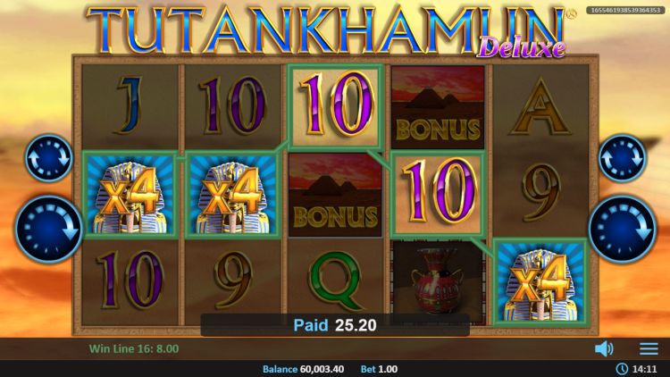 Tutankhamun Deluxe slot review Realistic Games