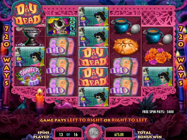 Day of the Dead online slot Free Spins