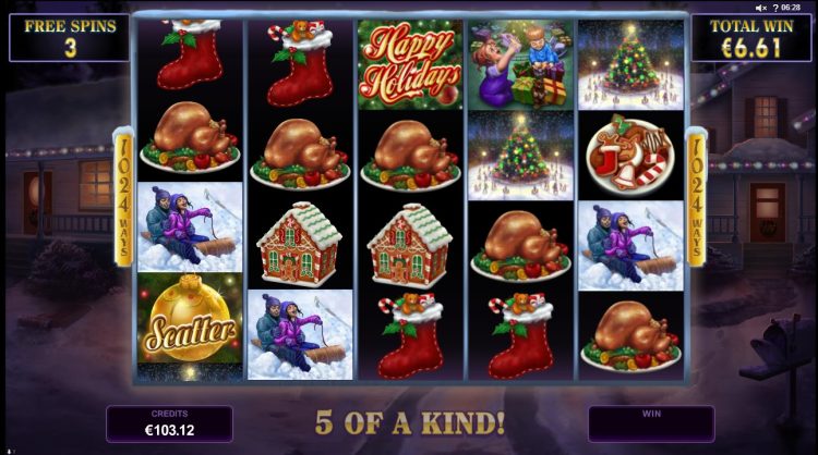 Happy Holidays online slot Free Spins