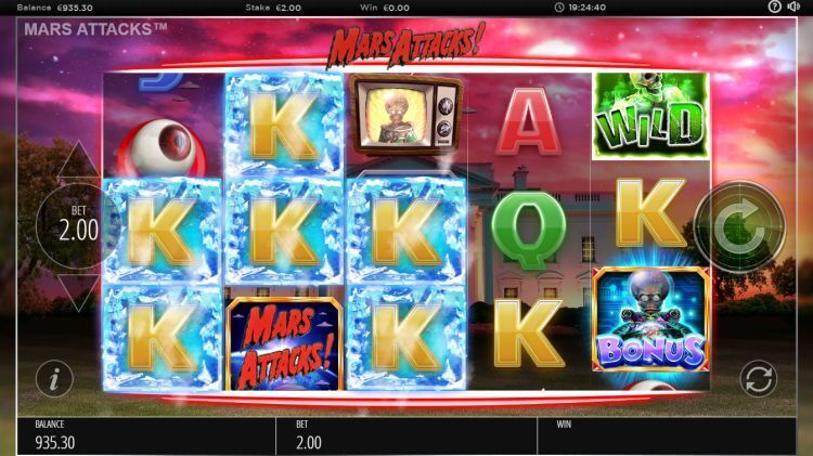 Mars Attacks! slot Blueprint feature