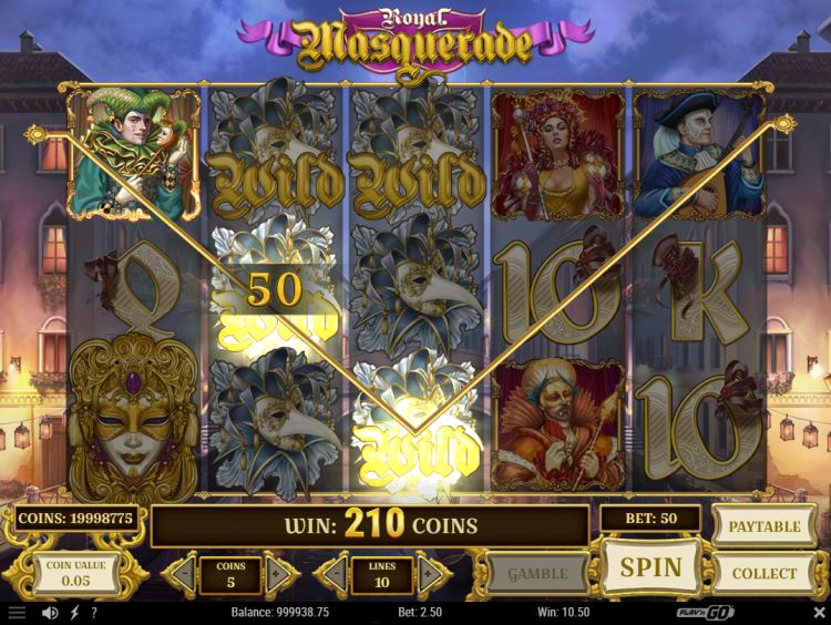 Royal Masquerade slot review Play n GO