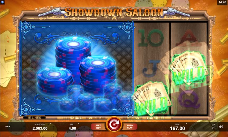 Showdown Saloon online gokkast win