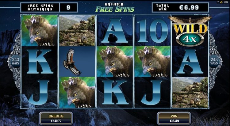 Untamed Crowned Eagle online slot Free Spins