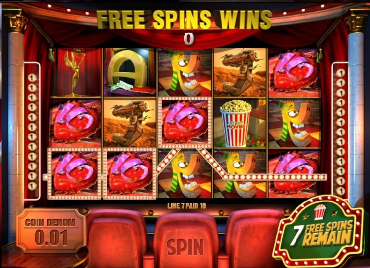 At The Movies online slot Free Spins