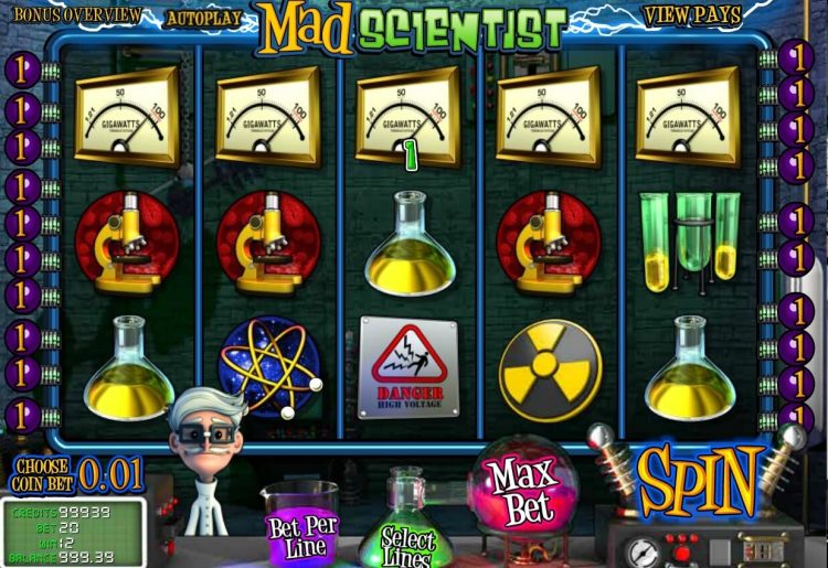 Betsoft Mad Scientist gokkast review