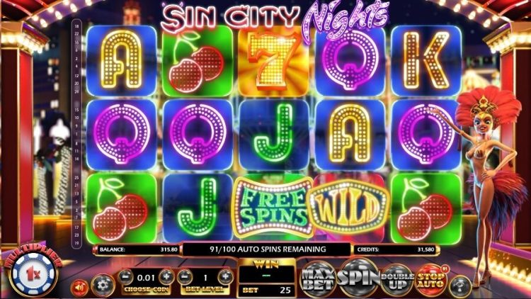 Betsoft Sin City Nights gokkast