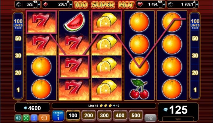 EGT 100 Super Hot online slot