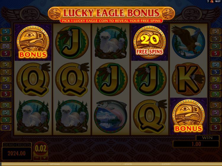 Eagles Wings slot Free Spins bonus