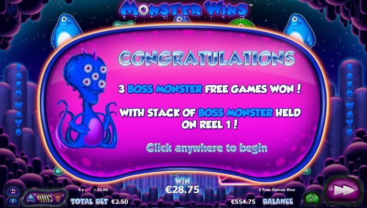 Monster Wins online gokkast
