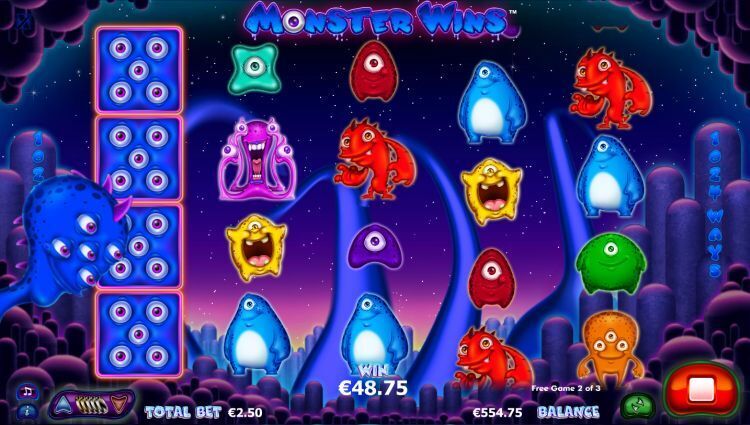 Monster Wins NextGen slot bonus