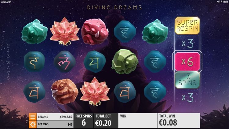 Divine Dreams online slot Free Spins