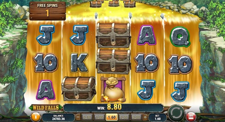 Wild Falls slot Free Spins